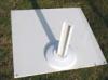 Plaque acier + tube platine H