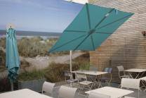 Parasol excentr pour terrasse piscine Spectra UMBROSA