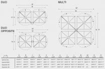 Grand parasol double dport Spectra Duo et Multi UMBROSA