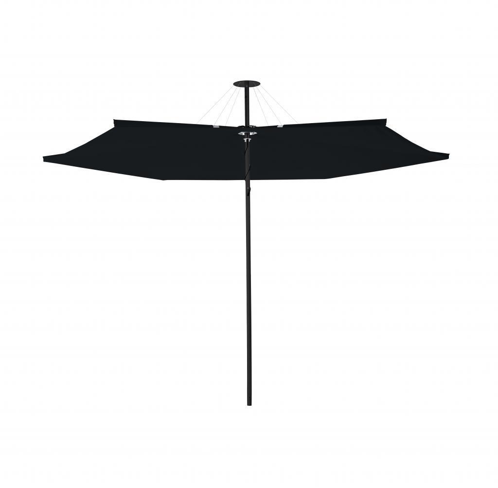 Round Infina Umbrella Black dusk