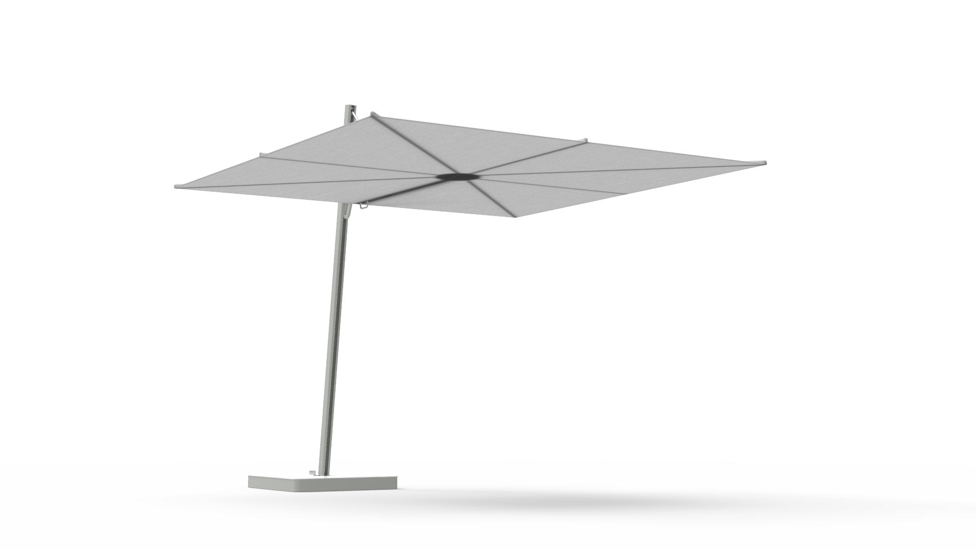 Versa UX Cantilever umbrella   architectural bottom view