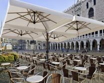 Quadruple parasol pour restaurant Alu Poker Scolaro SCOLARO