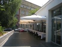 Parasol un mat quatre toiles Alu Poker Scolaro SCOLARO