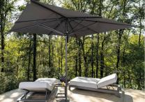 Parasol terrasse restaurant 2x3m 3x3m 3x4m rond 3m