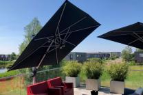 Parasol deporte inclinable cielo solero 2.6x2.6m 2.5x2.5m