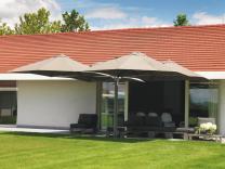 Parasol un mat quatre toiles Prostor P6 PROSTOR