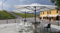 Grand parasol mat central Leonardo Telescopic SCOLARO