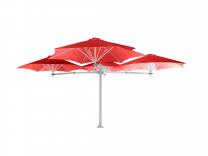 Parasol 1 poteau + 1 parasol (bras 2m + armature + toile) Paraflex Evolution UMBROSA