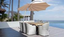 Parasol design pour transat Icarus UMBROSA